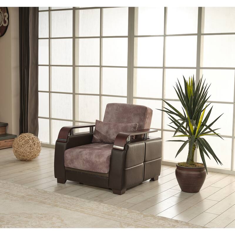 Regina Modern Comfortable Chair For Living Room - Light Brown