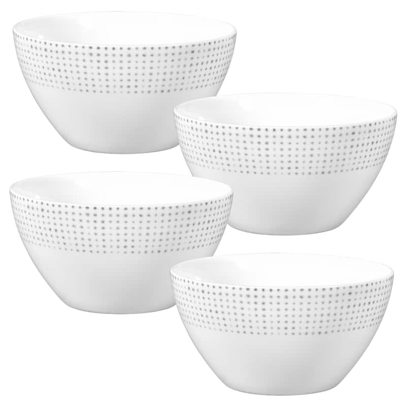 Noritake Hammock Set Of 4 All Purpose Bowls, 6" - Grey