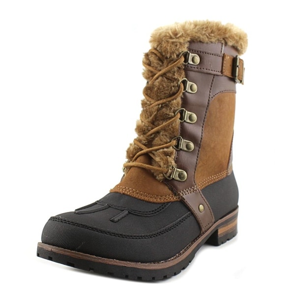 Rock & Candy Danlea Women Round Toe Synthetic Black Winter Boot