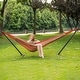 preview thumbnail 37 of 86, Double Cotton Hammock with Space Saving Steel Stand