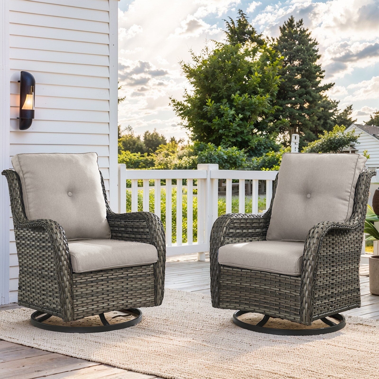22 in x 24 in Outdoor Chair Deep Seat Replacement Cushion N A Bed Bath Beyond 39393506