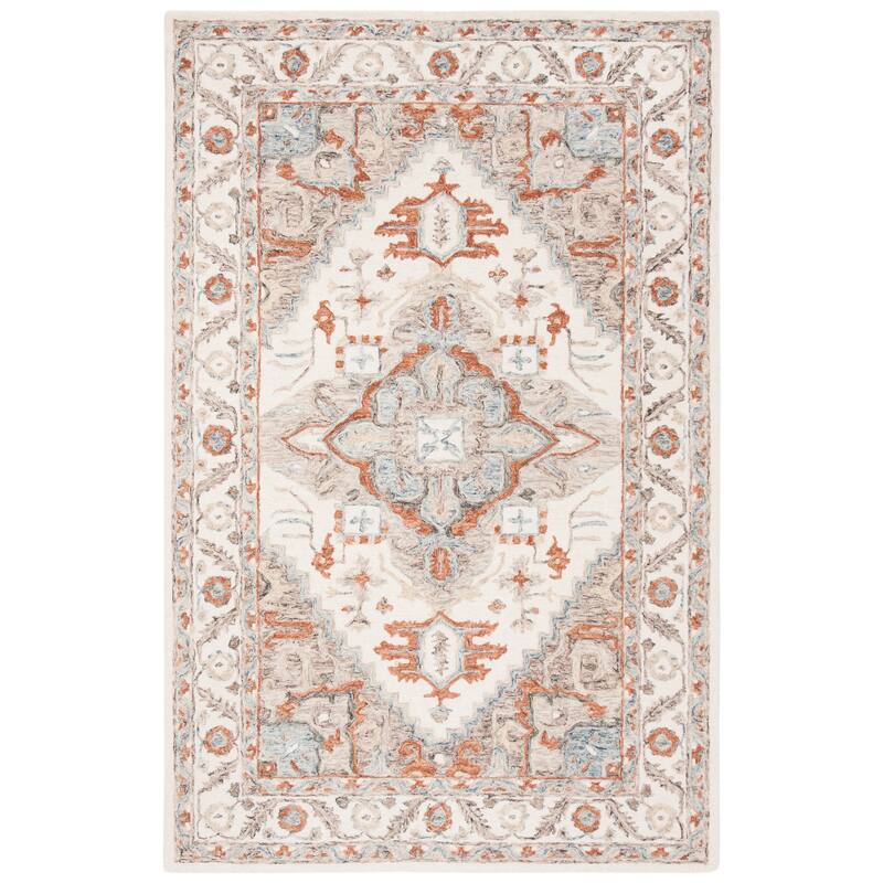 SAFAVIEH Handmade Micro-Loop Vildan Wool Rug