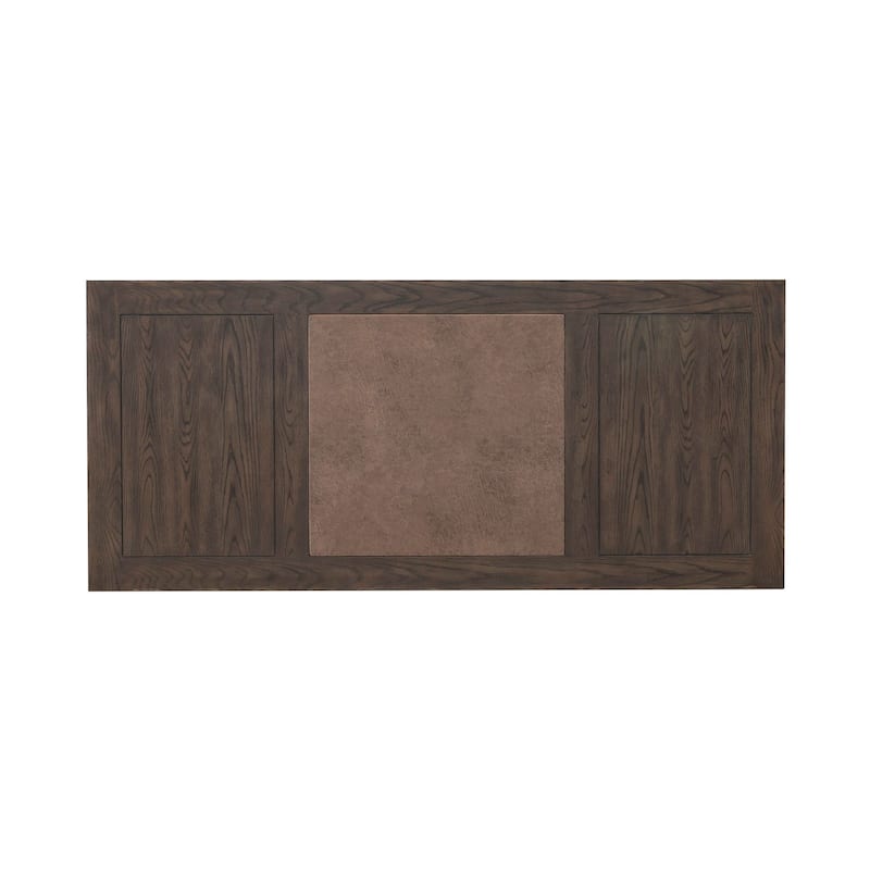 Paradise Valley Saddle Brown Executive Desk