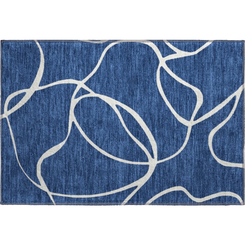 Premium Washable Super Soft Abstract Dash Mayfield Rug