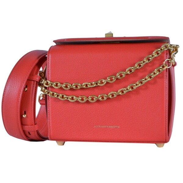 alexander mcqueen red bag