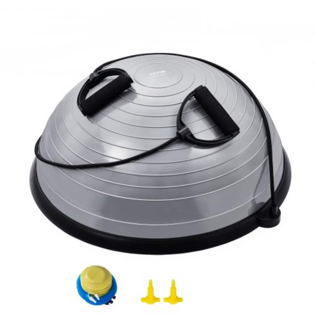 Half Balance Ball Trainer 23" for Full Body Workout, Home Gym Fitness