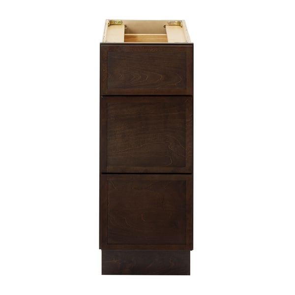 Vanity Art 12 in. W x 21 in. D x 32.5 in. H 1-Drawer Bath Vanity Cabinet Only in Sea Green