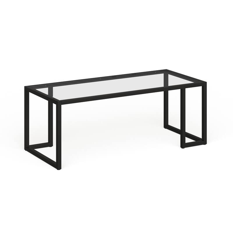 Oscar 45'' Rectangular Coffee Table - Blackened Bronze