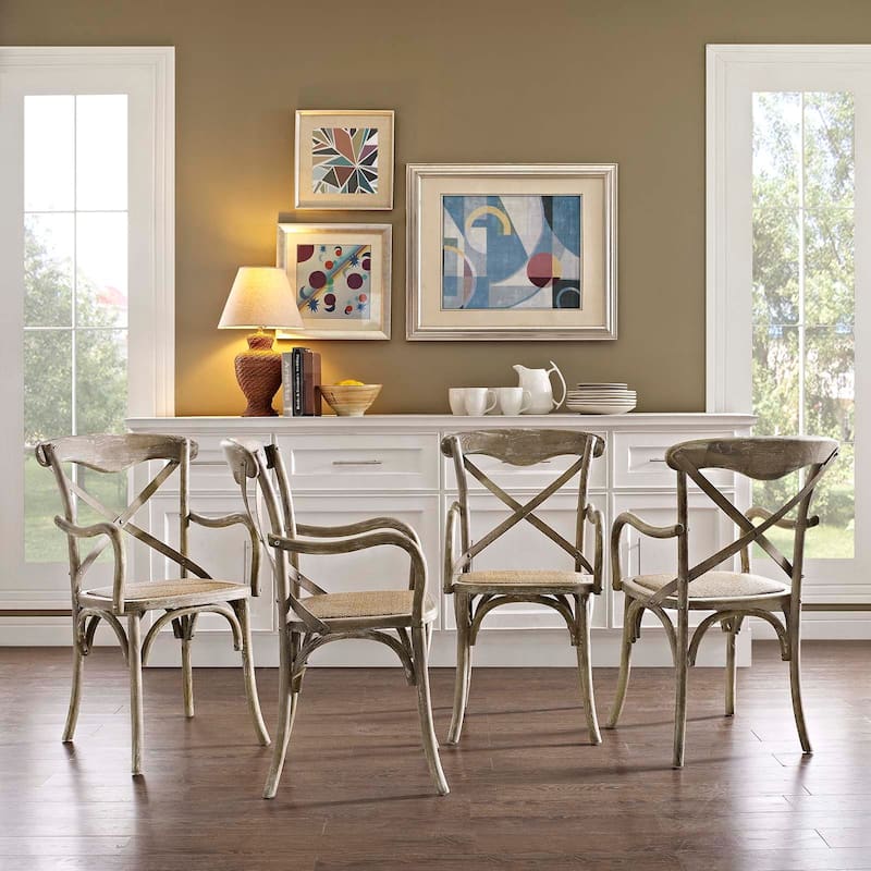 The Gray Barn Wild Hen Dining Armchair (Set of 4)