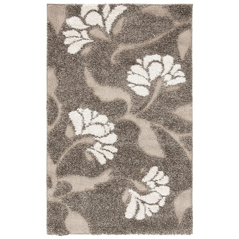SAFAVIEH Florida Shag Neliha Floral 1.2-inch Thick Rug