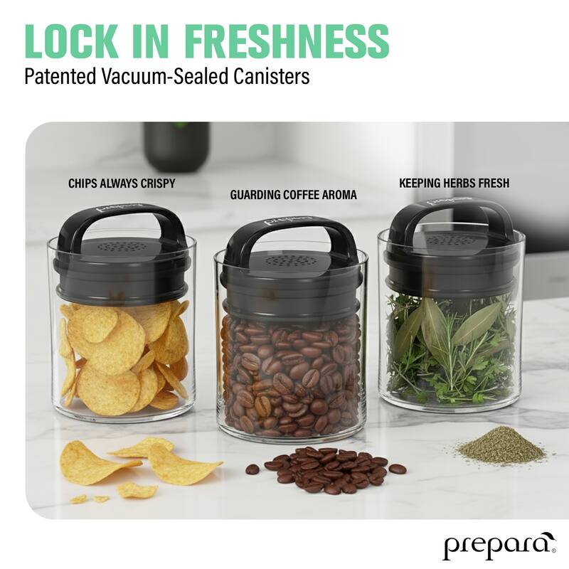Prepara Set of 2 Evak Fresh Saver Airtight Containers
