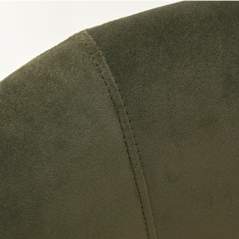 27'' Wide Velvet Small Swivel Barrel Chair