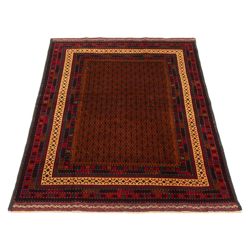 Teimani Navy Rug 4'0" x 6'3" - 4'0 x 6'3