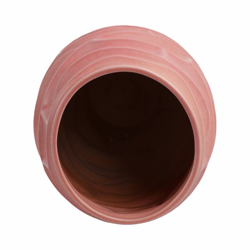 Porcelain Quinlan Classic Decorative Vase - Bean Red