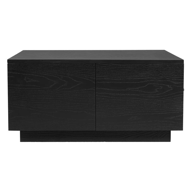 33.25" Square Coffee Table with 4 Drawers