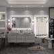 preview thumbnail 25 of 161, Large LED Bathroom mirror Tempered Glass Dimmable Anti-Fog Vanity Mirror