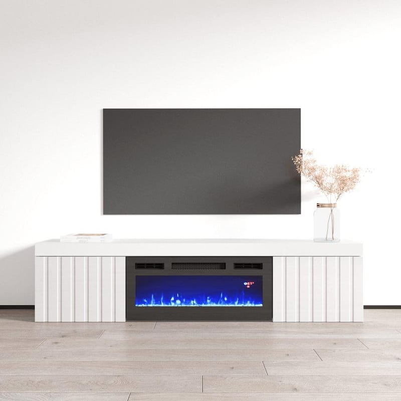 Knoxville BL-EF Electric Fireplace 71" TV Stand