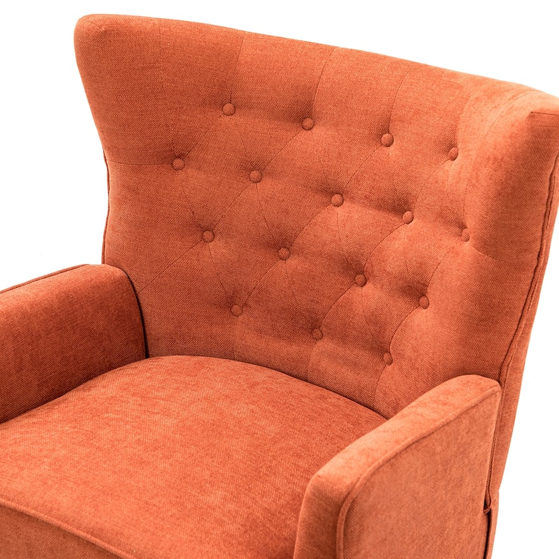 Alpheus Accent Armchair with Nailhead Trim by HULALA HOME
