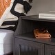 preview thumbnail 6 of 28, Middlebrook Fluted Glass 2 Door USB Nightstand, Set of 2