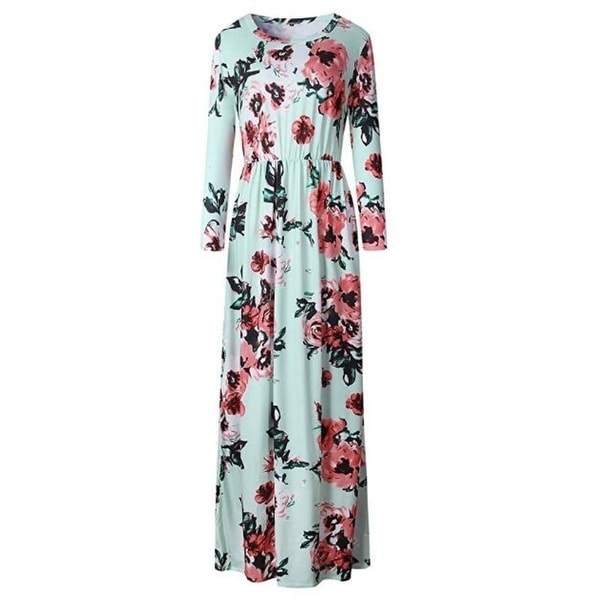 pleated long maxi dress