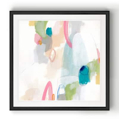 Candy Jacket I -Black Framed Print