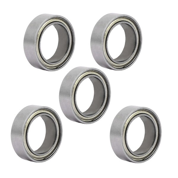 MR128ZZ 8mmx12mmx3.5mm Double Shielded Deep Groove Radial Ball Bearing 5pcs