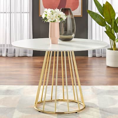 Simple Living Marsai Round Dining Table - 43.3" diameter
