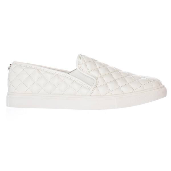 Shop Steve Madden Ecentrcq Quilted Fashion Sneakers White 9 5