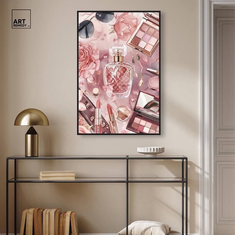 Glam Sparkle Lay Out II Canvas by Art Remedy