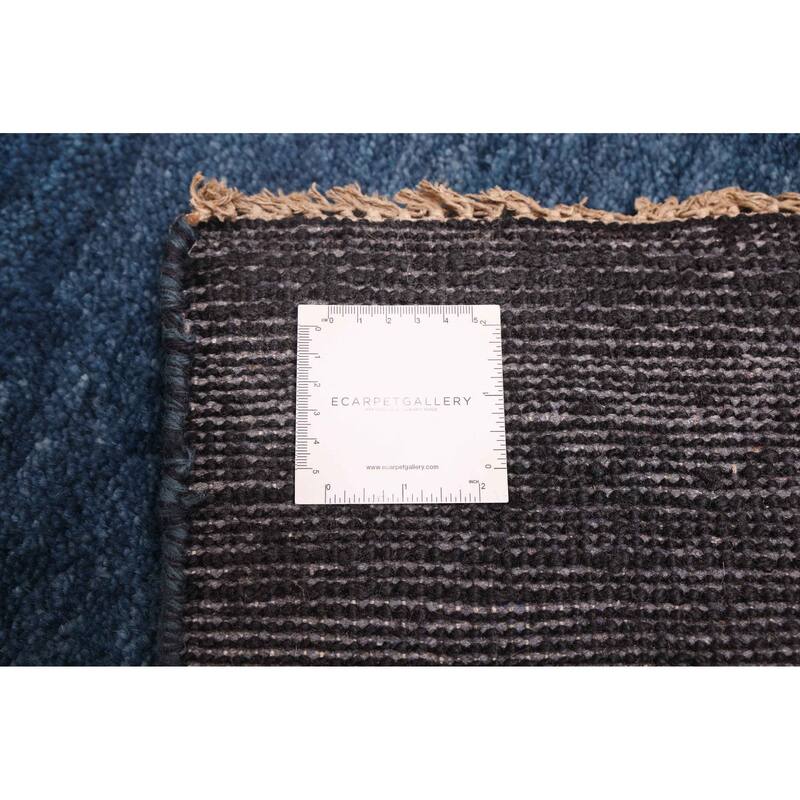 ECARPETGALLERY Hand-knotted Peshawar Ziegler Black, Blue Wool Rug - 4'10 x 6'11