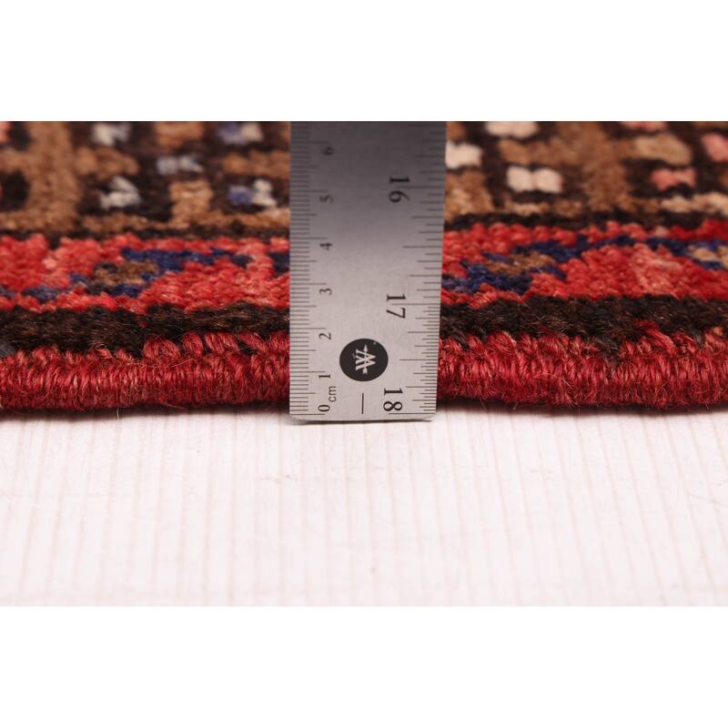 ECARPETGALLERY Hand-knotted Konya Anatolian Red Wool Rug - 3'3 x 13'7