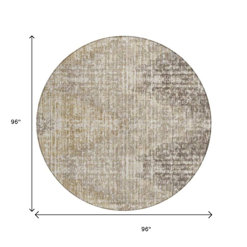 HomeRoots Geometric Transitional Rectangle Outdoor Rug