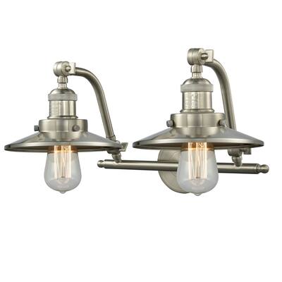 Innovations Lighting Railroad 2 Light 18" Wide Bathroom Vanity Light