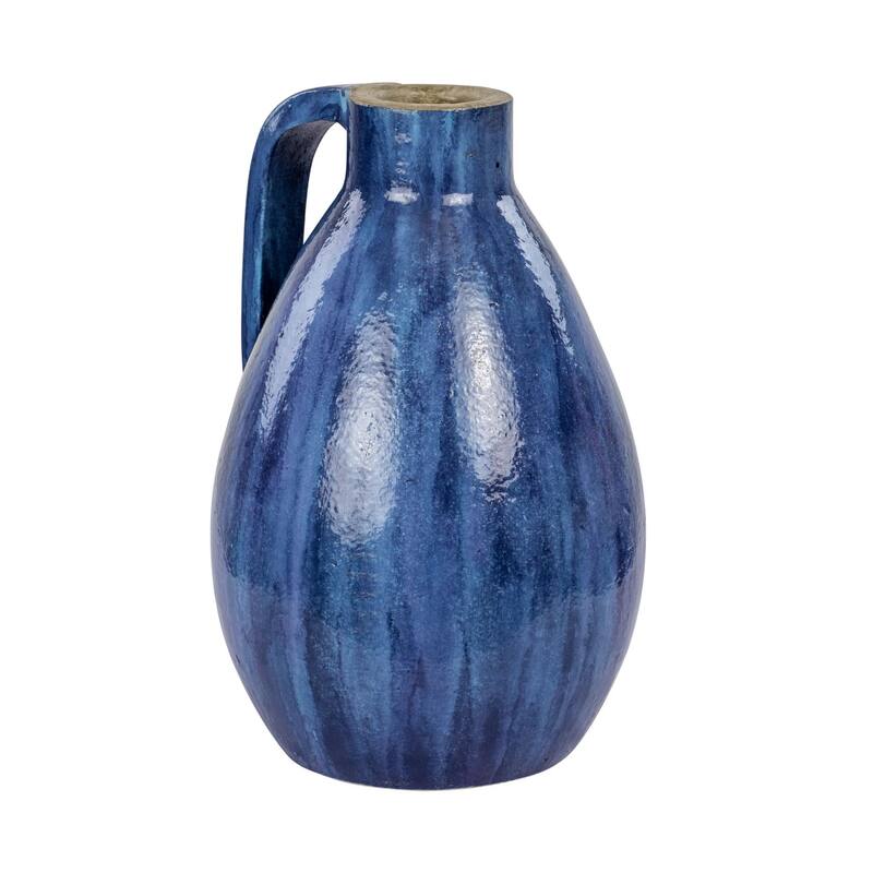 Avesta Blue Handmade Ceramic Vase - Water Impenetrable