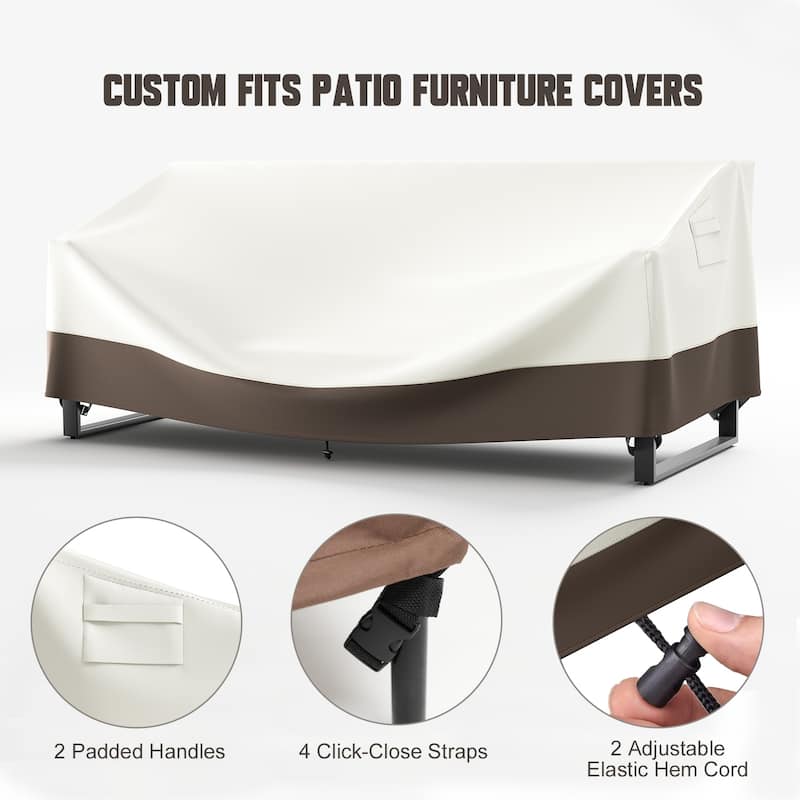 None Durable Outdoor Furniture Cover 600D Oxford Fabric