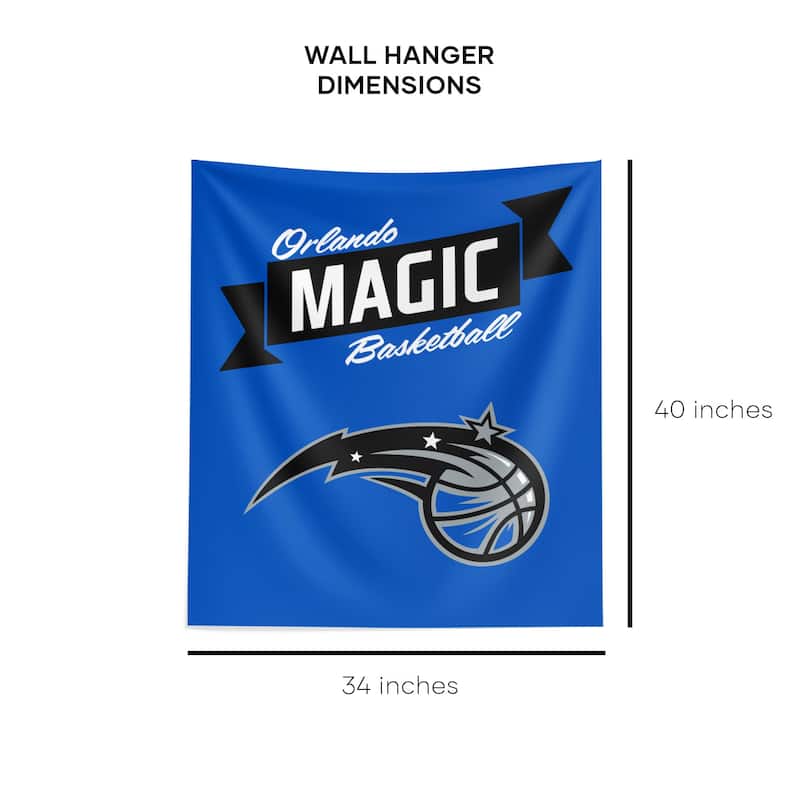NBA Premium Magic Printed Wall Hanging - 34"x40"