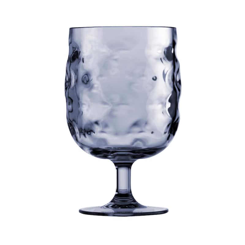 Moon Break Resistant Wine Glass - Blue - Set of 6