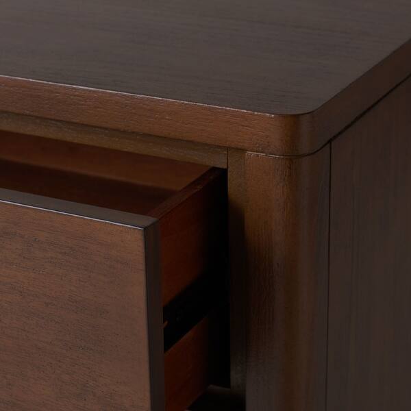 SAFAVIEH Couture Rosey 3-Drawer Nightstand Table (Fully Assembled)