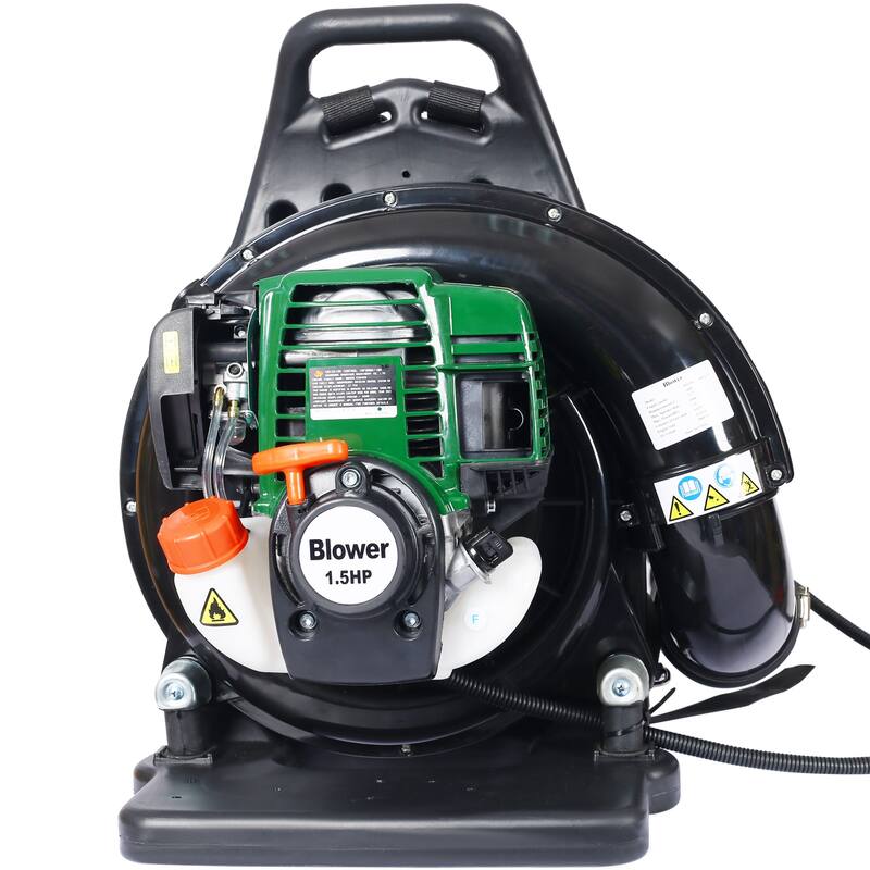 4-Stroke Backpack Leaf Blower, GAS 37.7cc,1.5HP 580CFM, Super light Weight 16.5lbs