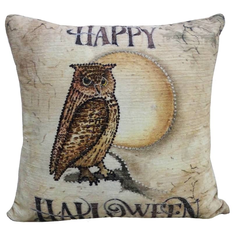 Vibhsa Halloween 20" x 20" Decorative Throw Pillow