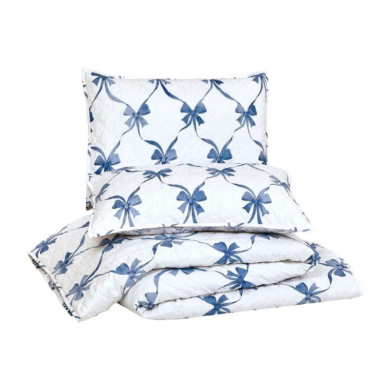 Abigail Bow Reversible Quilt Set