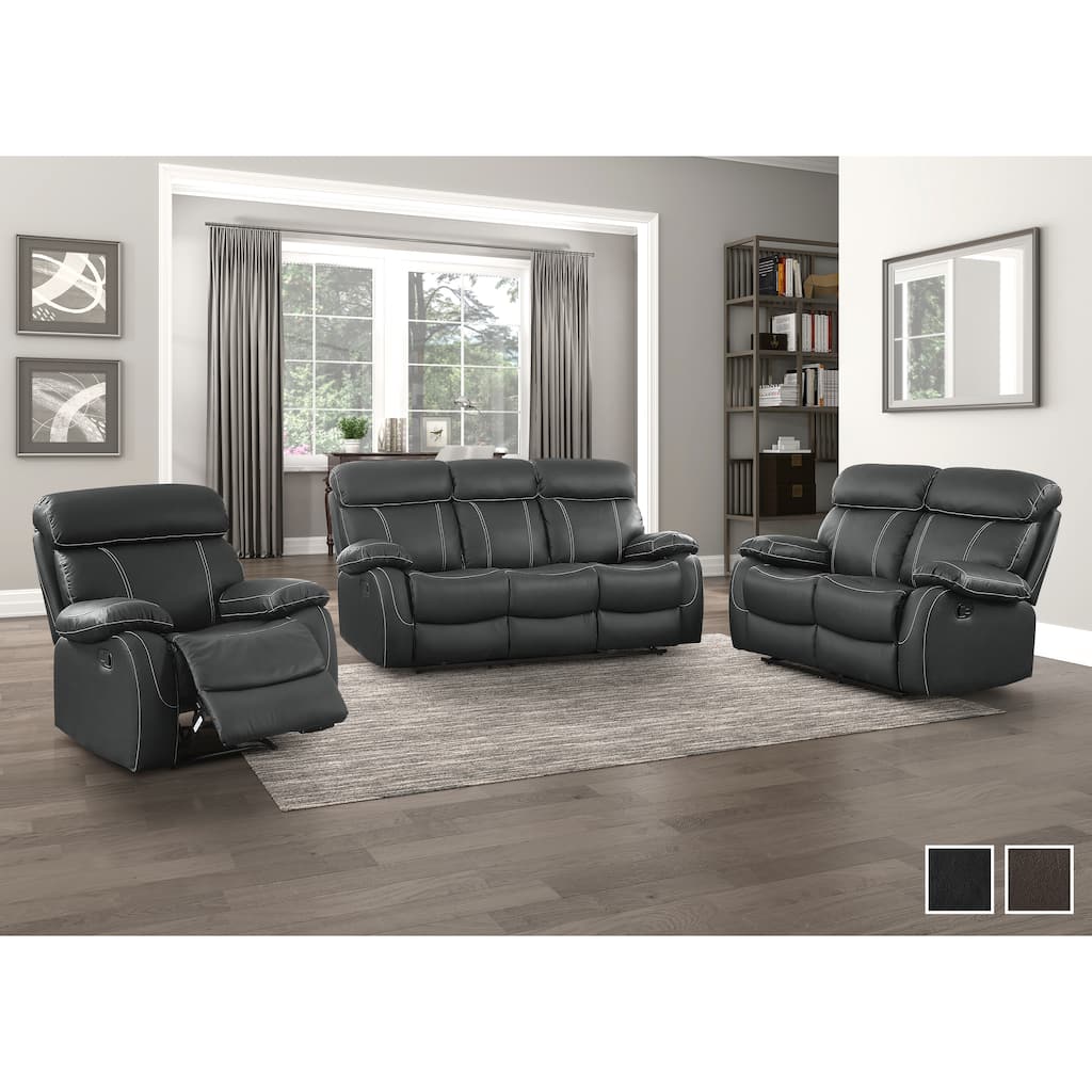 Stratus 3-Piece Reclining Living Room Set