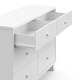 preview thumbnail 8 of 15, Storkcraft Modern 6 Drawer Dresser