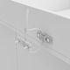 preview thumbnail 26 of 53, Baby Changing Table Dresser Nursery Dresser Chest White/Grey/Oak