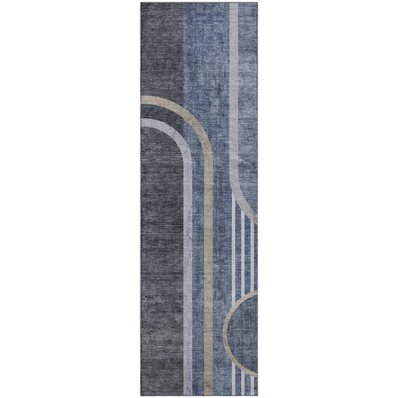 Premium Washable Super Soft Contemporary Deco Mayfield Rug
