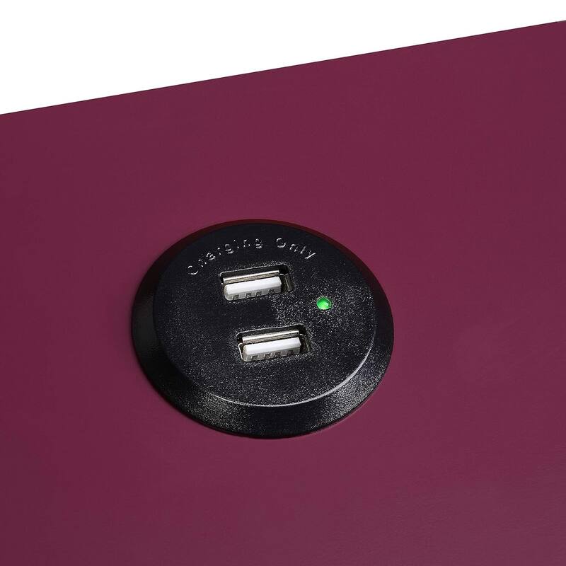 Accent Table with USB Charging Dock