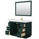 preview thumbnail 92 of 98, Miranda Single Vanity Set, Cultured Marble Top, 46-Inch Mirror