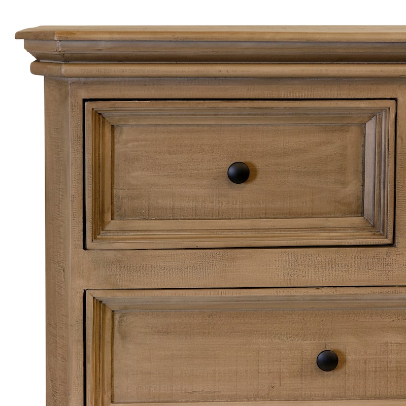 StyleCraft Toscana 7-Drawer Dresser - Heritage Oak