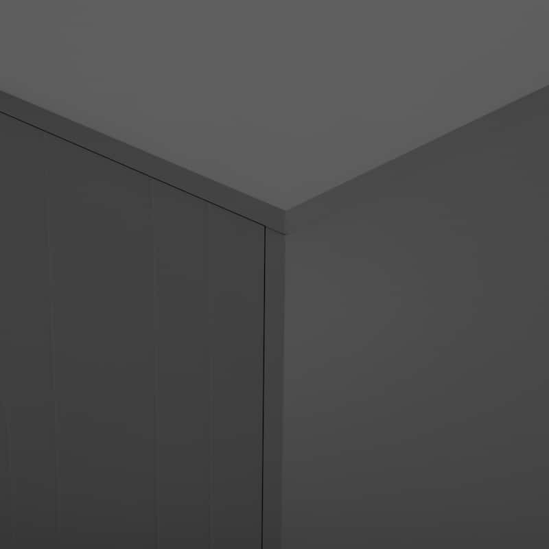 TV Stand Entertainment Center Media Console with Adjustable Shelf