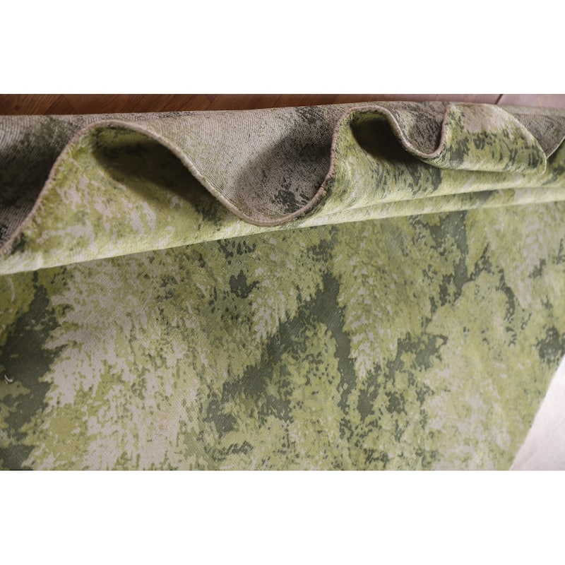 Abstract Modern Area Rug Handmade Wool Carpet - 4'7"x 6'5"